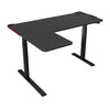 TygerClaw L-Shape Gaming Sit-Stand Desk|TygerClaw Bureau d'Angle Assis-Debout pour Gaming