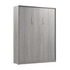 Bestar Claremont Queen Murphy Bed - Platinum Grey|Grand lit escamotable Claremont de Bestar - gris platine