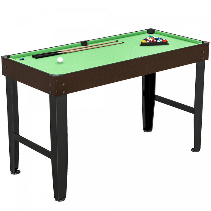 Soozier 55\" Mini Pool Table, Billiard Table Set for Kids and Adults, Green