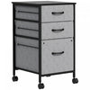 Vinsetto Mobile File Cabinet With Drawers, Hanging Bars For Letter|Vinsetto Classeur Mobile Avec Tiroirs Avec Barres De Suspension