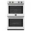 Forno Vomero 30 Inch Electric Double Wall Oven in White, 5 cu. ft. Convection Oven - FBOEL1324-30WHT | Four double mural electrique Vomero 30 pouces en blanc, four a convection de 5 pi³ - FBOEL1324-30WHT
