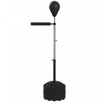 Soozier Freestanding Boxing Punch Bag with Reflex Bar, Adjustable Height
