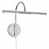 Dainolite Display/Exhibit LED Picture Light 6w Polished Chrome Finish Lamp|Lampe pour affichage d’image de Dainolite avec fini chromé poli et ampoule à DEL de 6 W