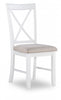 Jane Fabric Brown Dining Chair - Set of 2|Chaise de salle à manger Jane en tissu brun - ensemble de 2