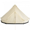 Outsunny 16.4' Large Family Teepee Tent Canvas Bell Tent Camp Shelter For Camping Hunting Beige|Outsunny 16,4 'grande Famille Tipi Tente Toile Cloche Tente Abri Camp Pour Camping Chasse Beige