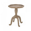 Roberta Traditional Side Table With Spider-leg Base, Driftwood | Table D’appoint Traditionnelle Roberta Avec Piètement En Pattes D’araignée, Finition Bois Flotté