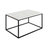 Terra Rectangular Coffee Table With Marble Top | Terra Table Basse Rectangulaire avec Plateau en Marbre