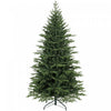 HOMCOM 6ft Artificial Christmas Tree with Foldable Metal Base, Green