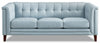 Hydeline Bodie Leather Sofa - Spa Blue|Sofa Bodie de Hydeline en cuir - bleu spa