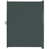 Outsunny 118" X 79" Retractable Side Awning Patio Outdoor Folding Privacy Screen With Resistance To |Outsunny Ecran De Confidentialite Pliant Pour Auvent Lateral 118"x79" Gris