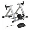 Soozier Bike Trainer Magnetic Bicycle Stand Indoor Exerciser W/ Quick Release Skewer, 5 Levels Resis|Soozier Support D'entrainement De Velo Magnetique Pour Velo D'interieur Avec 5 Niveaux De Resistance
