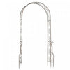 Outsunny 7.5ft Garden Metal Arch Outdoor Walkway Arbor For Decorative Climbing Vine Plants Patio Law|Outsunny Arche De Jardin En Metal De 2,1 M Tonnelle De Passerelle Exterieure Pour Plantes De Vigne G
