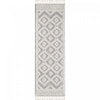 Quinto Moroccan Quatro Shag Area Rug - 2'7" x 8'|Carpette à poil long Quinto Moroccan Quatro - 2 pi 7 po x 8 pi