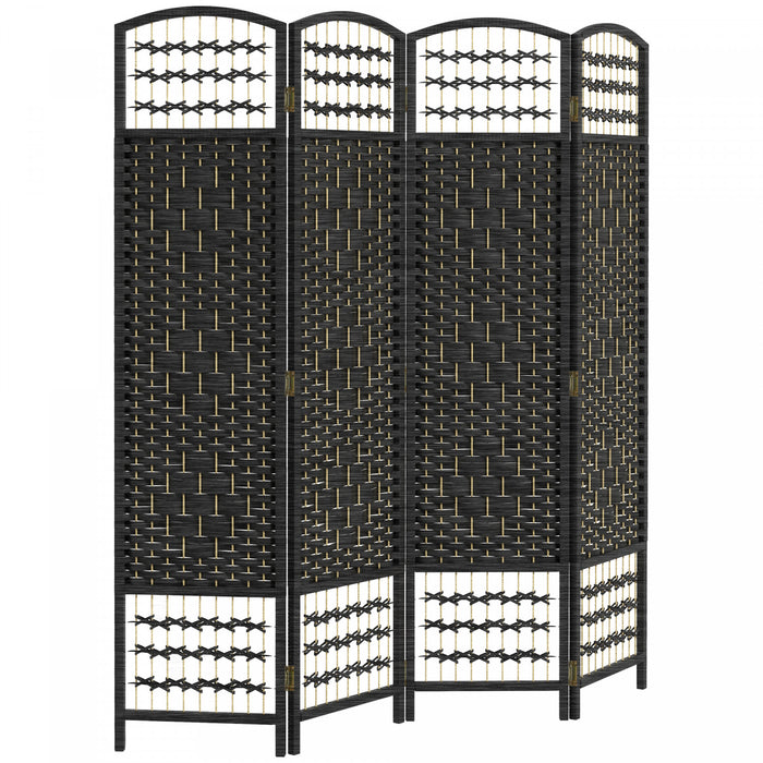 Homcom Folding Room Divider 5.6 Ft Privacy Screen Panel