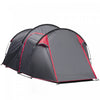Outsunny Camping Dome Tent With Zippered Doors Carry Bag For 2-3 Person|Outsunny Tente Dome De Camping Avec Portes A Fermeture Eclair Sac