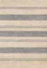 Covington Beige Grey Striped Design Rug, 5'3" x 7'7" Indoor Area Rug | Tapis Covington beige et gris a rayures, 5'3" x 7'7"