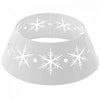 Homcom 26" Christmas Tree Collar With Hollow Snowflake Patterns For Home|Homcom Col De Sapin De Noel De 26 Po Avec Motifs De Flocons De Neige
