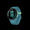 Garmin Bounce 2 Turquoise Kids Smartwatch - Active Tracker, Two-Way Communication, Weather Updates, Stopwatch Alarms, Assistance Feature, Family Challenges