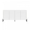 Abbey Modern 67" Sideboard in White | Buffet moderne Abbey 67" en blanc