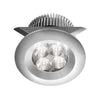 Dainolite Mpled 8 Pot Light Aluminum Dimmable Lamp|Luminaire cylindrique à encastrer Mpled de Dainolite à intensité variable, avec fini aluminium et ampoule de 8 W