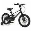 Costway 16" Kid's Bike With Adjustable Handlebar & Saddle Dual Disc Brakes Black