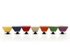 Diamond Modern 1-Piece Accent Ottoman in Blue, Green, Orange, Purple, Red, Tan and Yellow | Pouf d’appoint moderne Diamond 1 piece en bleu, vert, orange, violet, rouge, beige et jaune