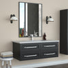 Border Black 40" Mirror|Miroir Border de 40 po noir