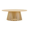 Layla Scandinavian Modern Coffee Table in Light Oak Armoire | Table basse Layla style scandinave moderne en chene clair