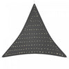 Outsunny Sun Shade Sail With LED Lights, 90% Uv Block Triangle Shade Cloth|Outsunny Toile D'ombrage Triangulaire Avec Lumieres LED 90% Anti-uv
