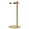 Dainolite Fia 1 Light LED Table Lamp Aged Brass|Lampe de table Fia de Dainolite avec fini laiton vieilli et 1 ampoule à DEL