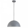 Dainolite Ofelia 1 Light Pendant Small Grey Lamp|Petit luminaire suspendu Ofelia de Dainolite avec fini gris et 1 ampoule