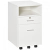 Vinsetto File Cabinet With Lock And Hanging Rail|Vinsetto Classeur Avec Serrure Et Rail De Suspension
