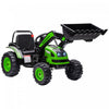 Aosom Kids Digger Powered Ride-On Excavator 6v Battery Powered Construction Tractor Music Headlight |Aosom Voiture Electrique 6v Alimentee Par Batterie, Tracteur De Construction, Phare, Musique, Avance