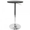 LumiSource Adjustable Contemporary Bar Dining Pub Table - Black|Table réglable contemporaine pour bar, salle à manger ou pub - noire