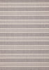 Jackson Cream Taupe Banded Stripes Rug, 7'10" 10'6" Outdoor Area Rug | Tapis Jackson a rayures creme taupe, 7'10'' x 10'6''