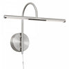 Dainolite Display/Exhibit LED Picture Light 6w Satin Chrome Finish Lamp|Lampe pour affichage d’image de Dainolite avec fini chromé satiné et ampoule à DEL de 6 W