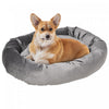 Pawhut Pet Bed, Soft Velvet Lounge Sleeper, Machine Washable Cushion, Soft Padding, Zippered Cover, |Pawhut Lit Pour Animaux De Compagnie Panier Pour Chien Orthopedique Rembourrage En Coton Pp Avec Hou