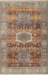 Dulce Traditional 9'0\" x Area Rug in Multi Indoor Area Rug