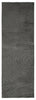 Somos Contemporary Charcoal Washable Rug 2'8" x 8'0" Indoor Area Rug | Tapis Lavable/Contemporain Somos 2'8" x 8'0" en Charbon
