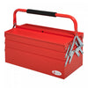 Durhand Metal Tool Box Portable Steel Tool Chest Cabinet With Handle, Red|Durhand Boite A Outils, Coffre A Outils En Acier Avec Poignee, Rouge