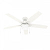 Anisten Ceiling Fan with Light Fixture - White | Ventilateur de plafond Anisten avec luminaire - Blanc