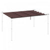 Outsunny Retractable Replacement Pergola Canopy For 10' X 13' Pergola, Pergola Cover Replacement, Co|Outsunny Auvent De Rechange Retractable Pour Pergola De 13,1 X 9,8 Pi, Housse De Rechange Pour Pergo