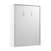 Bestar Claremont Full Murphy Bed - White|Lit double escamotable Claremont de Bestar - blanc