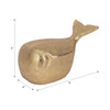 8" Whale Tabletop Decor - Gold | Décoration de table baleine de 8 po - dorée