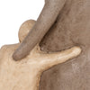 Resin 10" Parent and Child - Brown|Parent et enfant de 10 po en résine - brun
