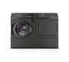 Huebsch® 3.5 Cu. Ft. Front Load Washer and 7 Cu. Ft. Electric Dryer with Pet Plus™ - Matte Black | Laveuse à chargement frontal de 3,5 pi3 et sécheuse électrique de 7 pi3 Huebsch avec Pet PlusMC - noir mat
