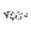 Metal 47" Small Discs Wall Decor | Décoration murale de 47 po avec petits disques en métal