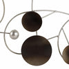 Metal 47" Small Discs Wall Decor | Décoration murale de 47 po avec petits disques en métal