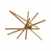 Iron 9" Abstract Bar Tabletop Decor - Gold|Article décoratif de table abstrait de 9 po en fer - doré