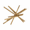 Iron 9" Abstract Bar Tabletop Decor - Gold|Article décoratif de table abstrait de 9 po en fer - doré